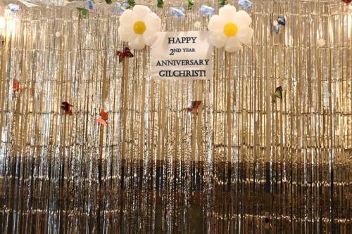 Gilchrist 2nd year anniversary party